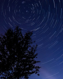 Des cercles dans la nuit